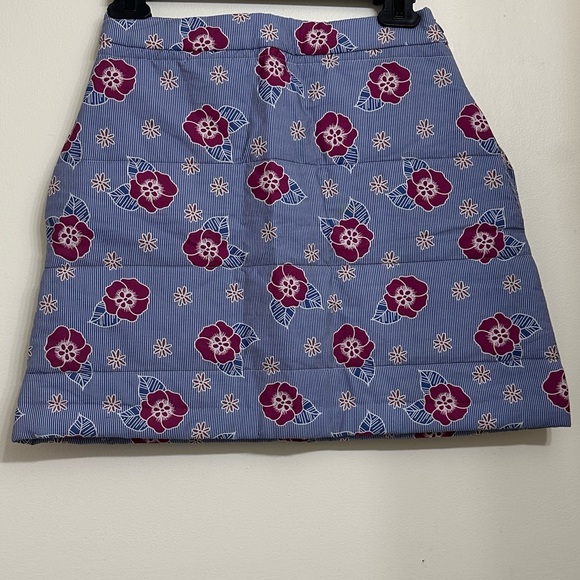 Anthropologie Carleen Floral Quilted Mini Skirt - Picture 4 of 7